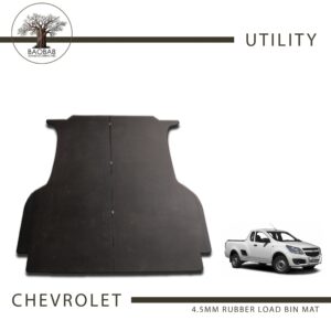 Chev Utility 4.5mm Baobab Rubber Load Bin Mat For Sale