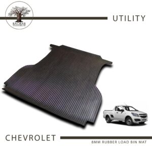 Chev Utility 8mm Baobab Rubber Load Bin Mat For Sale