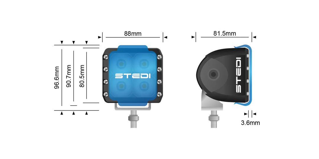 STEDI C-4 LED Light Cube - SPOT For Sale - Image 12